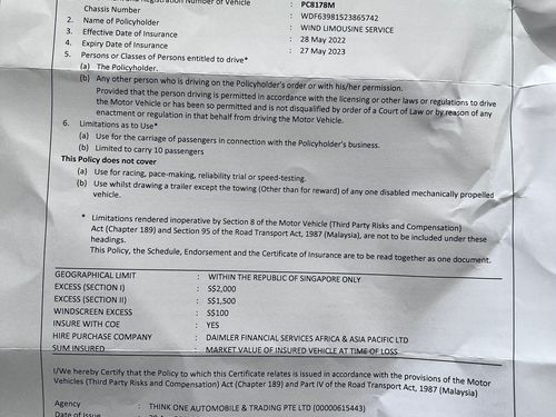 Singapore Limousine Service 順風豪華轎車服務